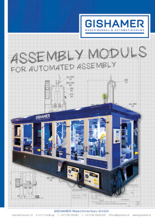 Infofolder Assembly Modules für automated assembly